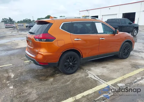 2017 Nissan Rogue Sv из США, поврежденный, VIN JN8AT2MT4HW398080